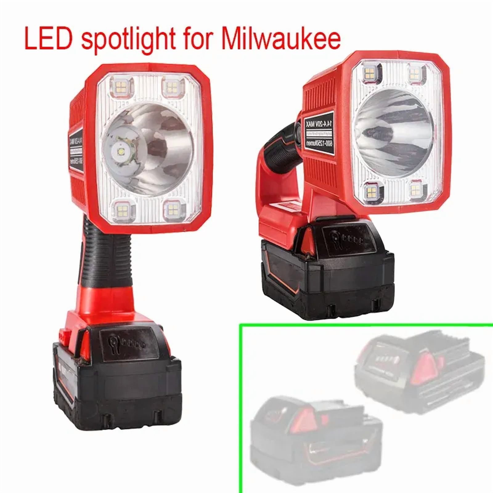 Car Working Lamp Li-ion Battery Adapter USB Charger Outdoor Work Light For Bos*ch 18V Battery BAT609