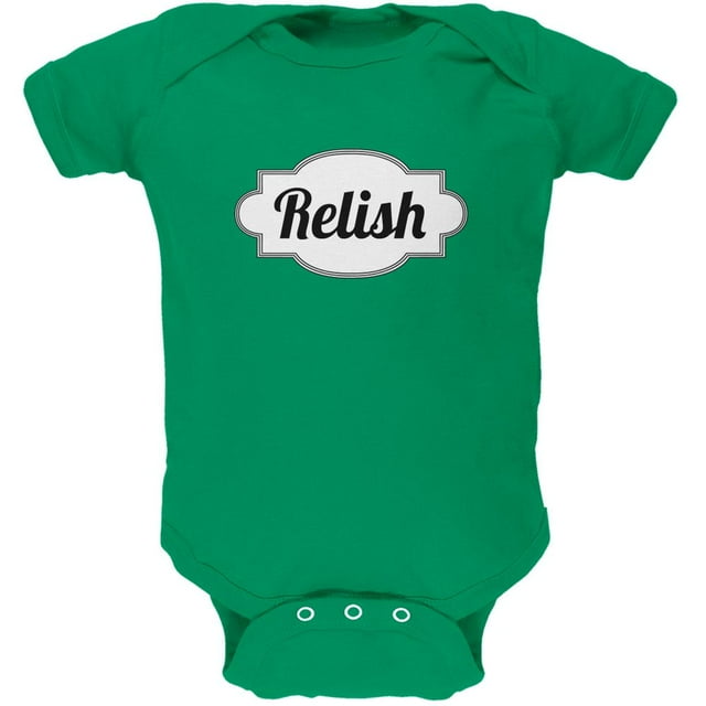 Costume de Relish Halloween Vert Irlandais Doux pour Bébé une Pièce