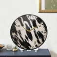 thumbnail image 7 of Coolnut Cow Print Wall Clock Silent Non-Ticking Round 10 Inch Quartz Battery Operated Wall Clock for Kitchen,Bedroom,School,Living Room Home Decor, 7 of 7