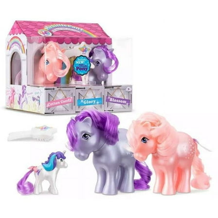 My Little Pony Original Collection Cotton Candy, Glory & Blossom Figure Set