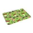 thumbnail image 2 of Disketp Cute Green Frog Mat For Front Door Outside - Doormat Outdoor Entrance - Welcome Mats Outdoor,Outside Entry And Outdoor Entrance 16''X24'', 2 of 9