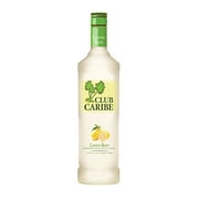 Club Caribe Lemon Puerto Rico Rum Glass Bottle 750 ml 27.5% ABV