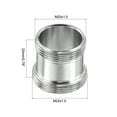 thumbnail image 2 of Adaptador de grifo de rosca macho Uxcell, accesorio de aireador cromado para filtro de agua de manguera de jardín, 2 of 4