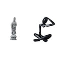 thumbnail image 1 of Estatua de Guan Yin,Estatua de Guan Yin para decoración del hogar.,Figura de escritorio,Escultura abstracta de pensador para decoración de oficina y hogar.,Figura decorativa de, 1 of 8