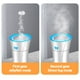 thumbnail image 4 of Humidificador portátil para coche con aromaterapia - depósito de 280 mL, 7 luces de color, alimentado por USB para oficina y hogar, 4 of 9