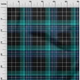thumbnail image 2 of oneOone Polyester Lycra Fabric Tartan Check Printed Fabric 1 Yard 56 Inch Wide, 2 of 4
