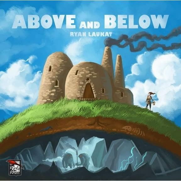 Red Raven Games Above and Below Board Game, Town-Building and Storytelling Adventure for 1-4 Players