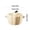 C, variant on Bwiyojiz Home, Garden & Tools Kitchen Dining Entertaining Ceramic Pumpkin Bowl Baking Steaming Stewing with Lid, Gifts for Her, Beige