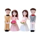 thumbnail image 2 of Adornos para tartas de boda, muñecos, mini escenas, personas, novios, figuras para proyectos de bricolaje, San Valentín, 2 of 7