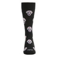 thumbnail image 2 of MeMoi Men's Dia de los Muertos Sugar Skull Novelty Crew Sock - Mens - Male, 10-13, Black, 2 of 3