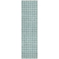 thumbnail image 2 of Addison Rugs Chantille Indoor/Outdoor Transitional Geometric Teal Washable Runner Rug, 2'3" x 7'6", 2 of 6