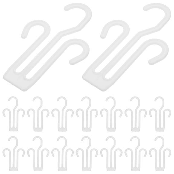 NIAIZEK 20pcs Slipper Drying Racks White PP Shoe Organization for Business Owners at Home