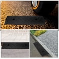 thumbnail image 4 of 2PCS Curb Ramp for Driveway Heavy Duty Threshold Ramp Car Driveway Curb Ramps Threshold Ramp for Cars Motorcycles Bikes and Wheelchairs, 4 of 9