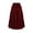 RD1, variant on ZHOGXU Ladies Midi Skirts Solid Color Summer High Waist Ruffle Layered Hem Tie Waist Party Club Wear