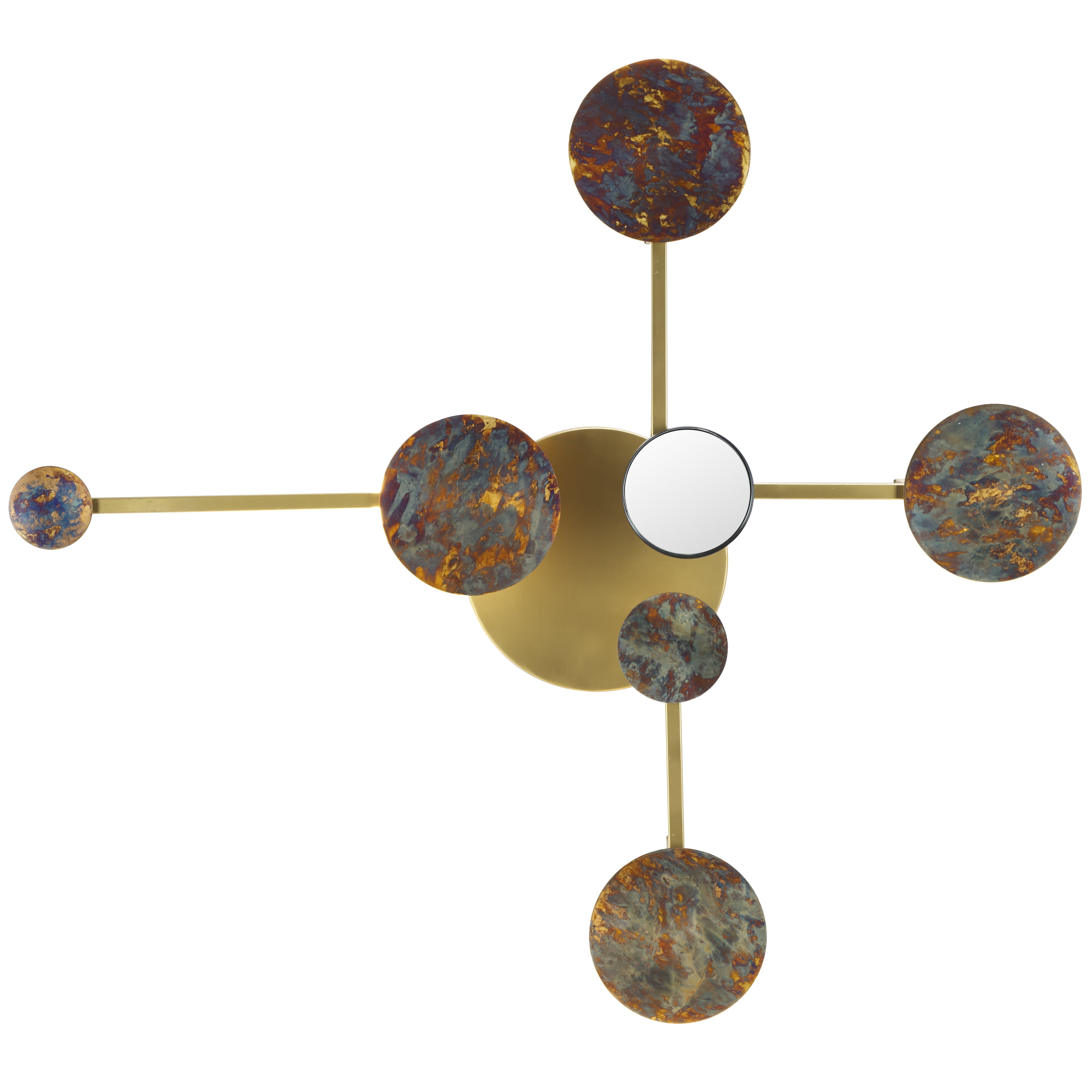Safavieh Emera Modern Antique Brass Iron Wall Décor