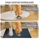 thumbnail image 5 of Pisexur Suministros para mascotas Tapete de silicona para comida de mascotas con bordes elevados para bloquear derrames Tapete de alimentación para perros y gatitos Tapetperros, gatos y animales, 5 of 6