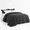 Grey-Oversized King Plus(120''x128''), variant on Oversized King Plcomforter 128''x120'' - Extra Large All Seasons Down Alternative Lightweight Quilted Duvetert With Corner Tabs Da