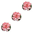 thumbnail image 1 of QualitChoice Artificial Lotus Replacement Simulation Outdoor Garden Park Pond Pool Photography Fake Water Flower Decor Light Pink 3PCS, 1 of 6