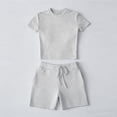 thumbnail image 6 of Aihuaihua Womens Workout Sets 2 Piece - Seamless Yoga Outfits Shorts and Crop Top Matching Gym Athletic Clothing Set, 6 of 6