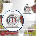 thumbnail image 4 of 2 Pcs Refrigerator Thermometer 20℃-20℃/-20℉-80℉ Fridge Analog Large Dial with Red Indicator, 4 of 7