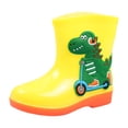 thumbnail image 1 of PEASKJP Kids Duck Boots Short Non Slip Breathable Boots, Yellow 40, 1 of 4
