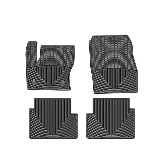 WeatherTech All-Weather Floor Mats compatible with 2013-2019 Ford Escape - 1st & 2nd Row, Black