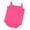Hot Pink, variant on Baby Infant Toddler Ribbed Sleeveless Bodysuit Jumpsuit Unisex Solid Color Summer Suspender 0-24 Months Black 0 Month