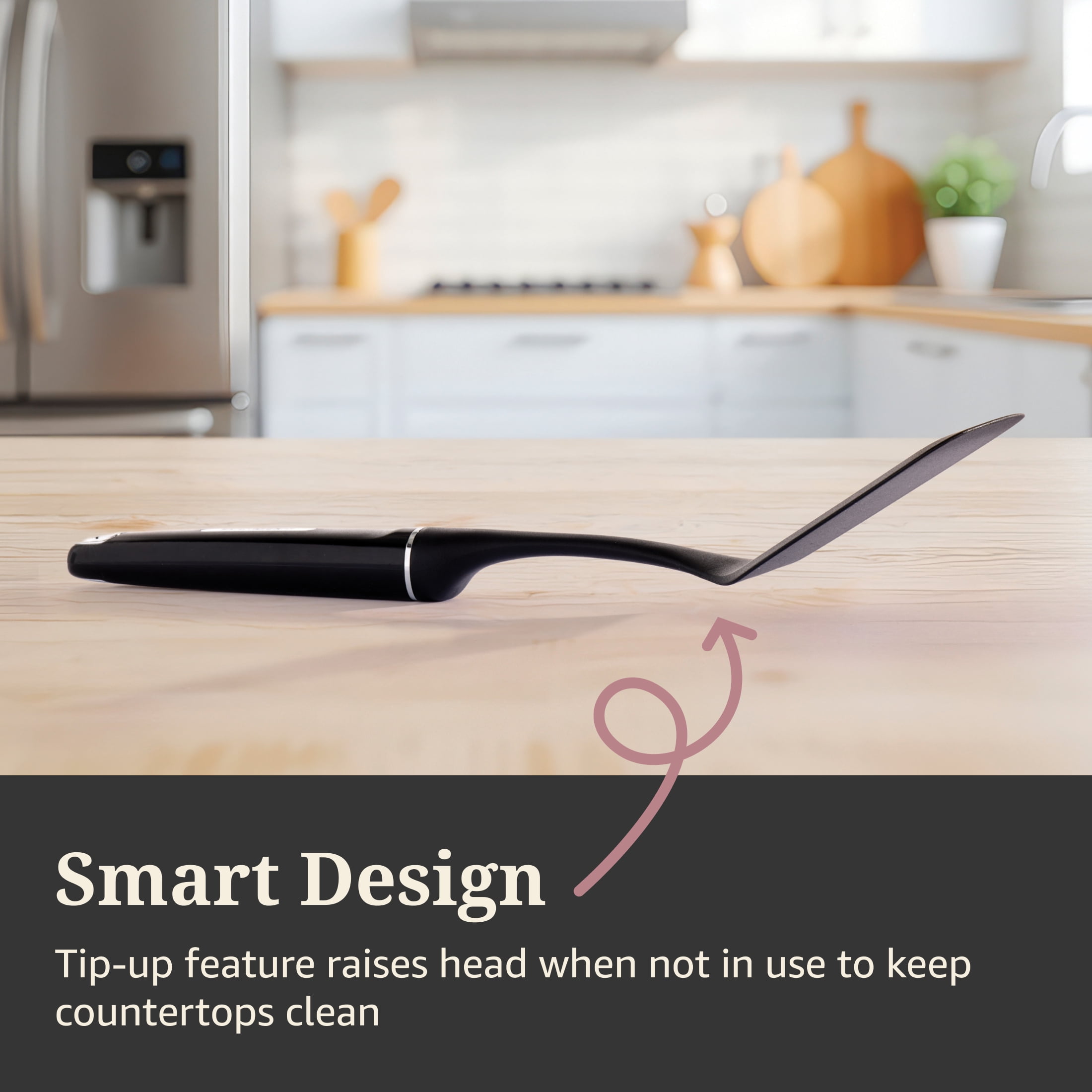Farberware Professional Nylon Kitchen Spatula Turner, Black
