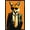 Black Framed Version, variant on Andreas Magnusson - Fox In a Suit Wall Poster with Magnetic Frame, 22.375" x 34"