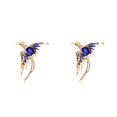 thumbnail image 3 of pitrice 1/2/3/5 Feu-Oiseau Broche Poitrine Pendentif Mode Bijoux Rouille Multicolore Dame Accessoires Léger Mariée Mariage Pendentifs Bleu 2PCS, 3 of 6