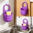 thumbnail image 6 of Kitchen Sink Organizer, Faucet Hanging Caddy with Quick-Dry Design, Sponge Holder for Kitchen Sink, Over Faucet Storage Basket for Sponges Brushes Soap Dishcloth, 6 of 6