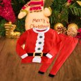 thumbnail image 5 of Conjunto de pijama navideño para niños, conjunto navideño de dos piezas para niños y niñas, 5 of 5