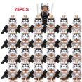 thumbnail image 1 of Juguetes calientes 25 piezas Star Stormtroopers 212th Attack Battalion Troopers bloques de construcción ladrillos figuras de acción Star Wars juguetes regalos para niños, 1 of 5