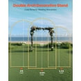 thumbnail image 2 of KFFKFF Nuptial Canopy Frame, Trio Pack, Robust Metallic Structure with Casing Joint & Base Beam Blueprint, Simple to Construct Golden Frame with Superior Metal, Suitable for Birthdays, Festivities, 2 of 9