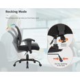 thumbnail image 6 of BestOffice Big and Tall Office Chair, Lumbar Support, Swivel Rolling for Men, Women(Grey), 6 of 7