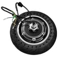 thumbnail image 2 of Neumáticos del motor del eje Irfora Neumático delantero de scooter eléctrico de 10 '' con motor de cubo Rueda de scooter eléctrica sólida 48V 500W Motor de cubo de freno sin escobillas Reemplazo Irfora Neumáticos del motor del eje, 2 of 7