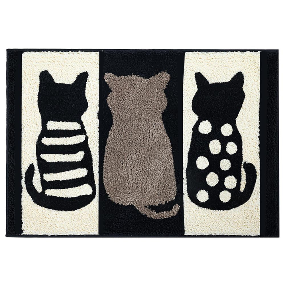 LivebyCare Cute Bath Rug with Non Slip Strong Water Aabsorbent Plush