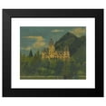 thumbnail image 2 of Lorenz Duregger 14x12 Black Modern Framed Museum Art Print Titled - Schloss Fischhorn, Near Zell Am See, 2 of 5