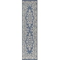 thumbnail image 3 of JONATHAN Y SANTA MONICA 2 x 8 Runner Rug, Galon Filigree - Blue/Beige, SMB120A-28, 3 of 10
