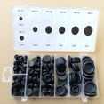 thumbnail image 5 of SUTENGDA 170x Heat Resistant Rubber Grommet Assortment for Automotive  Marine Industrial Applications Spare Washer, 5 of 5