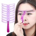 thumbnail image 1 of 8pcs Eyebrow Stencils, Eyebrow Template, Eyebrow Shaping Kit, Reusable Eyebrow Stencil With Handle A, 1 of 5