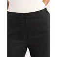 thumbnail image 4 of Sofia Jeans Women's and Women's Plus Linen Blend Wide Leg Pants, 32" Inseam, Sizes 0-28W, 4 of 4