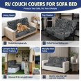 thumbnail image 6 of Chririnla Geometric Abstract Stretchy RV Couch Slipcover, 2 Piece Jackknife Sofa Cover, Machine Washable for Travel Trips and Pet Protection, 6 of 7