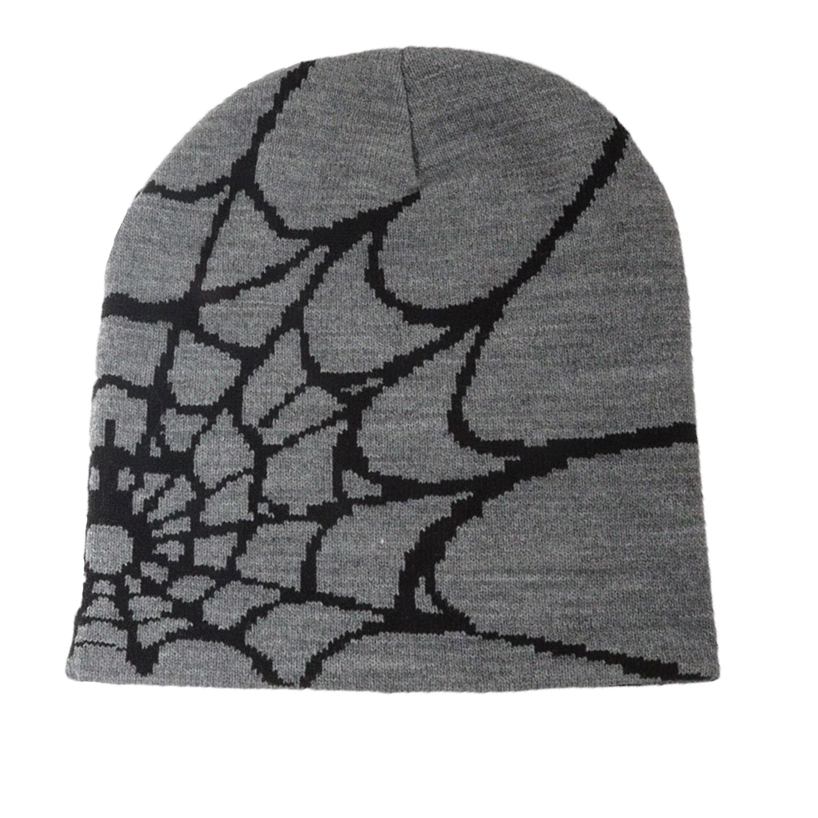 Black and Friday Deals 2023!Lolmot Spider Web Knitted Beanies, Y2K ...