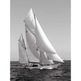 thumbnail image 3 of Anonymous 15x18 Black Modern Framed Museum Art Print Titled - Classic sailboat, 3 of 5