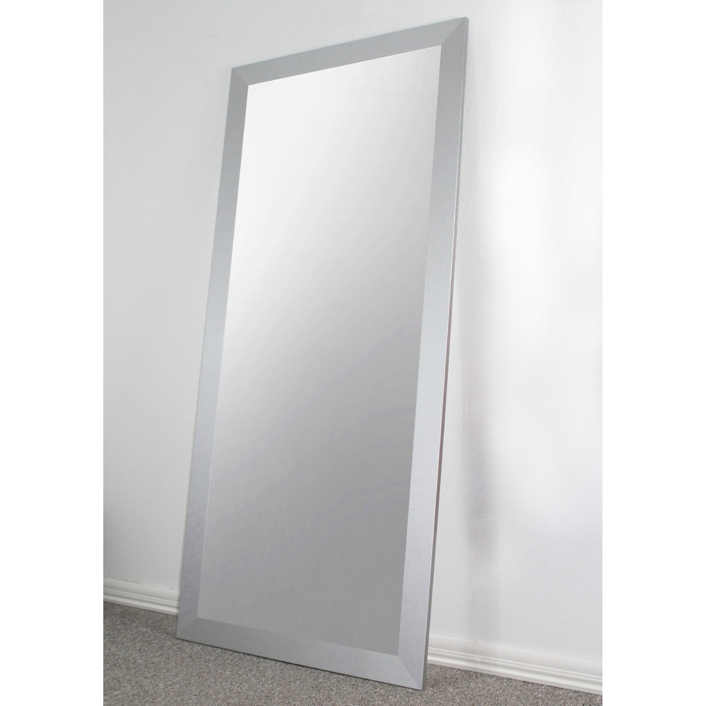 Rayne Mirrors U.S. Made Full Body/Floor Length Mirror Silver