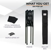 Impact Canopy 5 x 5 Pop Up Portable Photo Booth, Photo Tent