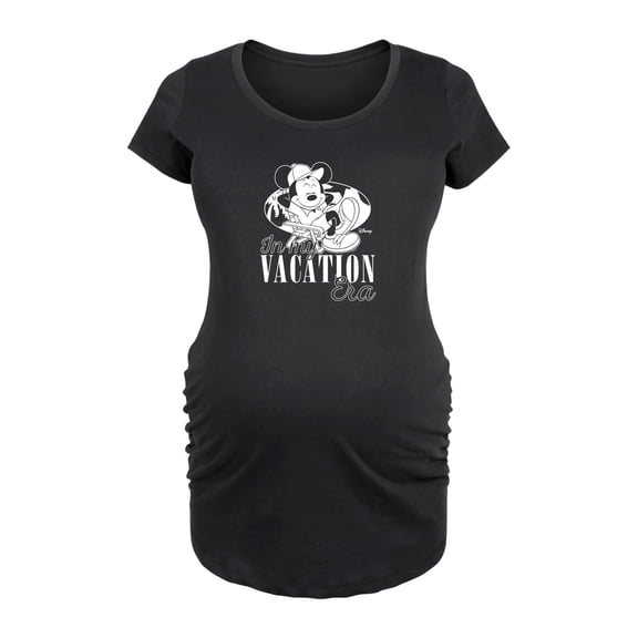Disney - In My Vacation Era - Women's Maternity Scoop Neck Graphic T-Shirt
