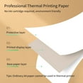 thumbnail image 3 of Printing paper,Paper Compatible With Pdf File Printer Rolls Thermal Paper 210x30mm Thermal Paper Compatible Thermal Printer Compatible With A40 2 Rolls Thermal 10-15 Picture Receipt, 3 of 6