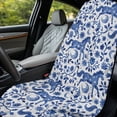 thumbnail image 3 of Bulopur Blue Horse Floral Front Car Seat Cover Towel for Men Decorative Car Seat Protector with Storage Bag for Vacation Running Portable Fit SUV Sedan Truck 1pcs, 3 of 7